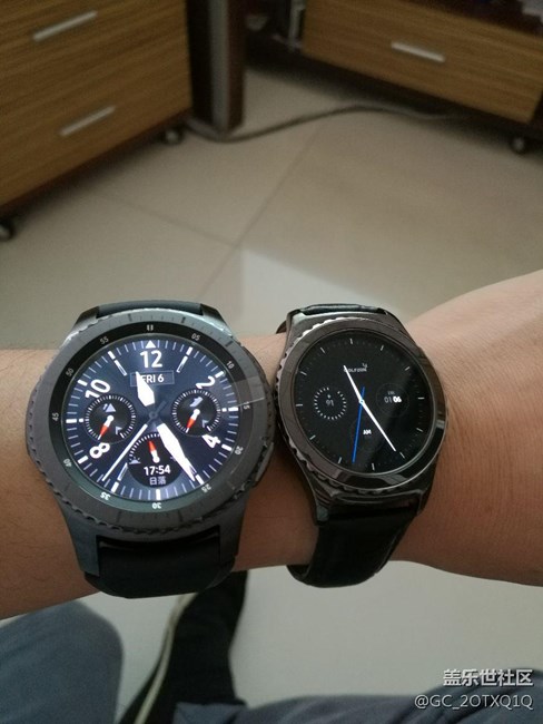 gear s3终于收到了！