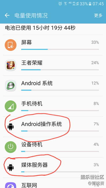 电量中 这两个黑色的是什么鬼？