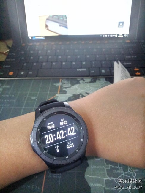 【用科技智造时间】我的三星gear S3  我做主