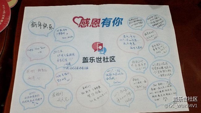 感恩节明信片到了，谢谢