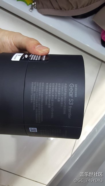 国行SAMSUNG Gear S3 先锋版入手   坐等samsung pay