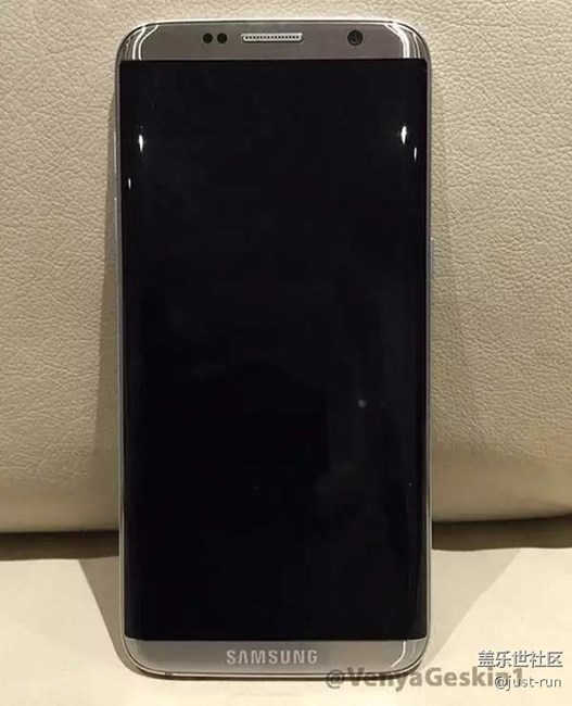 s8曝光的开机照 你们感觉怎么样？