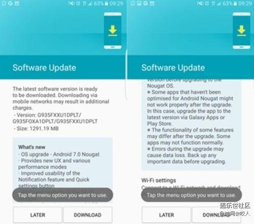【分享】三星S7升级Android7.0在即 新增Samsung Pass功能