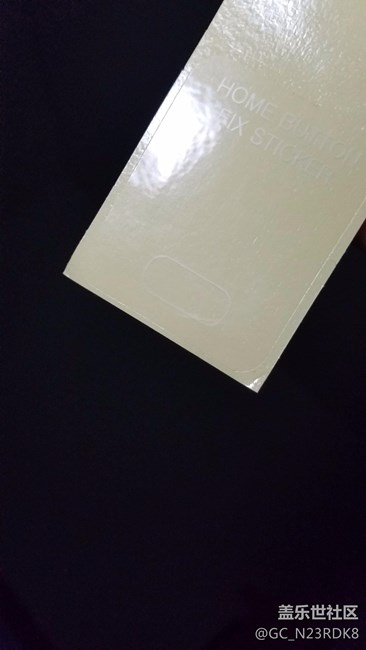 三星指纹键这么差帖个膜变这样了