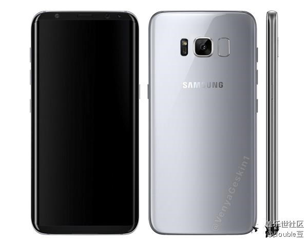 三星Galaxy S8官方渲染图新曝:摄像头也不激凸了 三星Galaxy S8官方渲染图新曝:摄像头也不激凸了