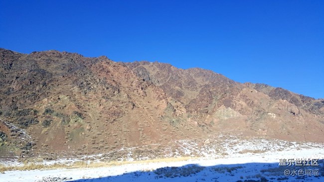 冰雪戈壁