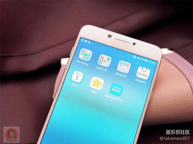 三星Galaxy C7 Pro 开箱上手图集