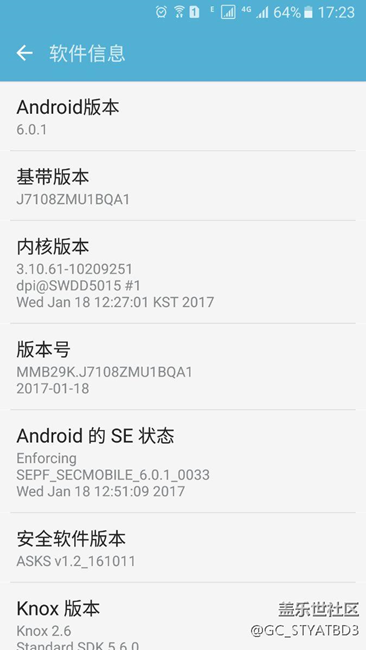 j7108国行下午升6.0