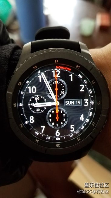 三星gear s3官网买的 今天到货开箱