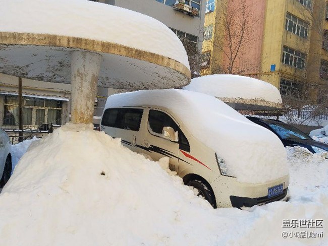7·0雪景照片，天气原因，没任何修图