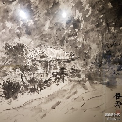 深圳大芬美术展——中国画，二十四节气之谷雨