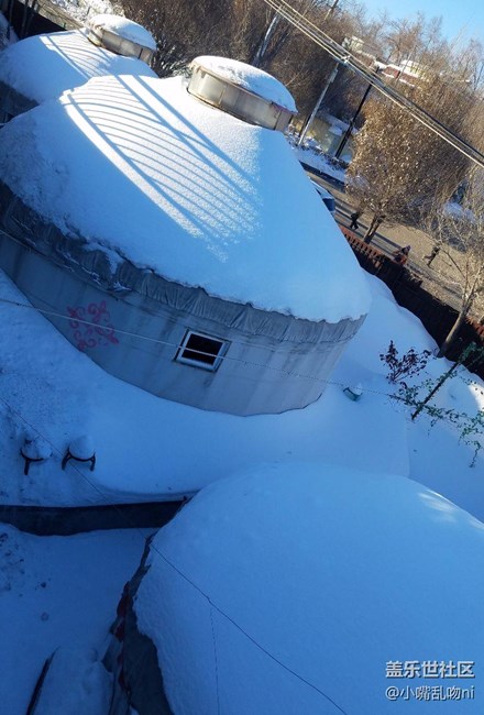 7·0雪景照片，天气原因，没任何修图
