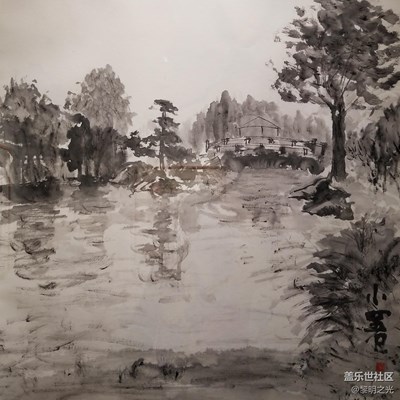 深圳大芬美术展——中国画，二十四节气之小暑