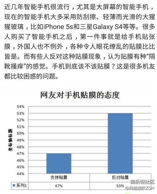 手机到底要不要贴膜？