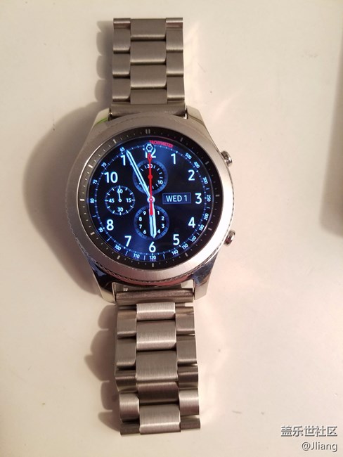 无锈钢表带已到