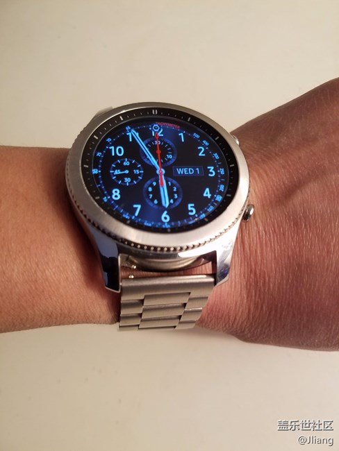 无锈钢表带已到