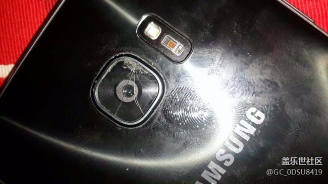 s7 edge后置摄像头的玻璃摔破了，能修吗？