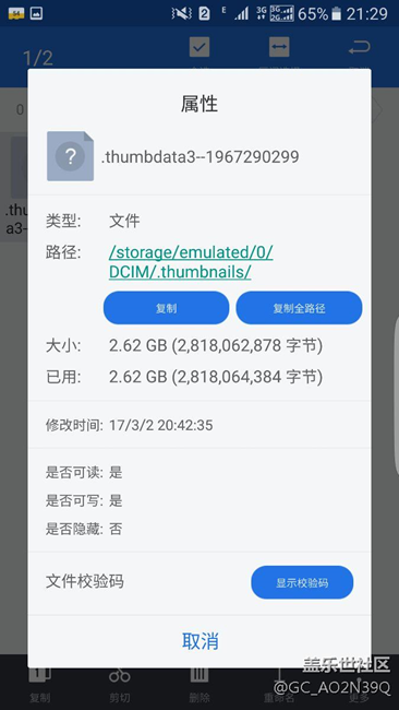 DCIM里超级占内存的文件