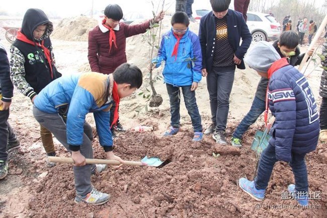 盖乐世星工场 广州星部落丨 植树节，我们走！