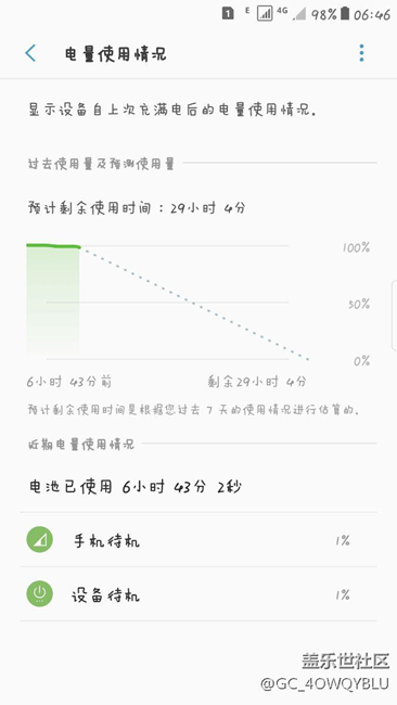感觉升级7.0正式版比6.0还省电，有图
