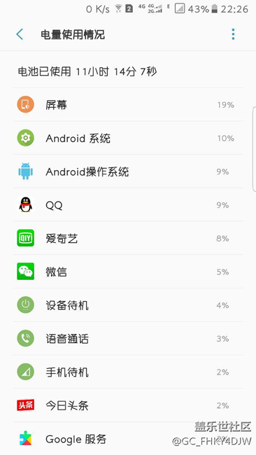 我想知道我这手机电池续航正常么