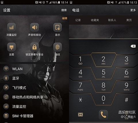 一招搞定！让你的三星S7变身蝙蝠侠版