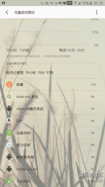 这个续航应该不错了