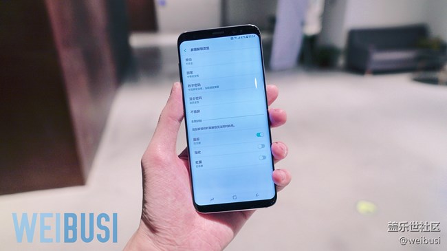 三星 Galaxy S8 快速上手初体验「WEIBUSI 」