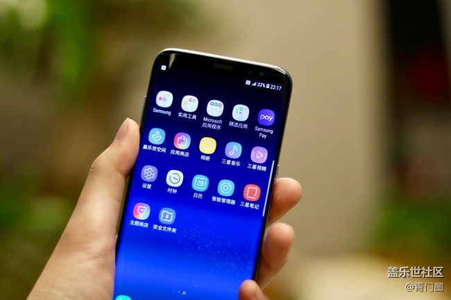 三星Galaxy S8真机图赏！双曲面加屏占比简直逆天