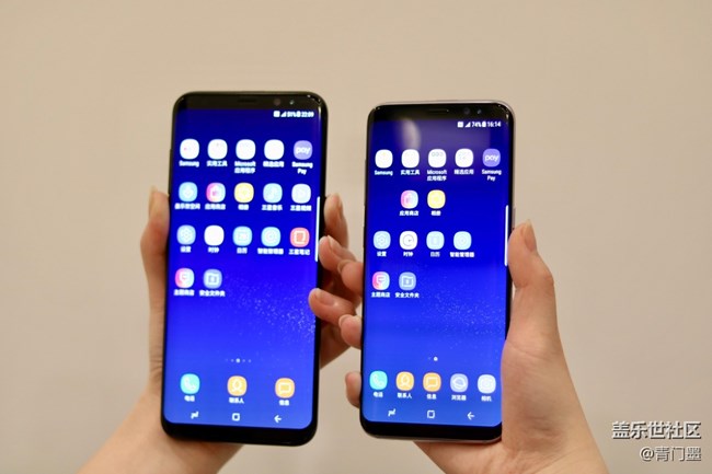 三星Galaxy S8真机图赏！双曲面加屏占比简直逆天