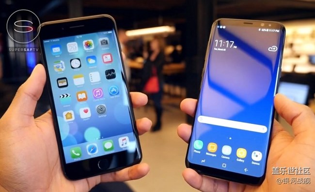 [视频]机皇之战：Galaxy S8+ vs iPhone 7 Plus对比评测