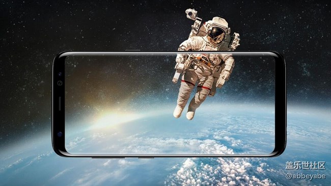 三星Galaxy S8的“无限屏”