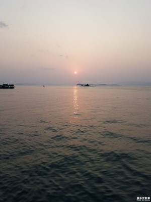 南澳，夕阳