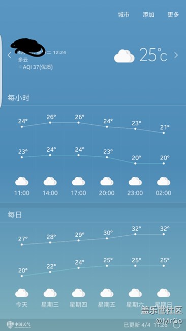 太热了，晒晒你们的气温。