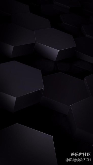 高大尚 模块化 格调黑 壁纸锁屏