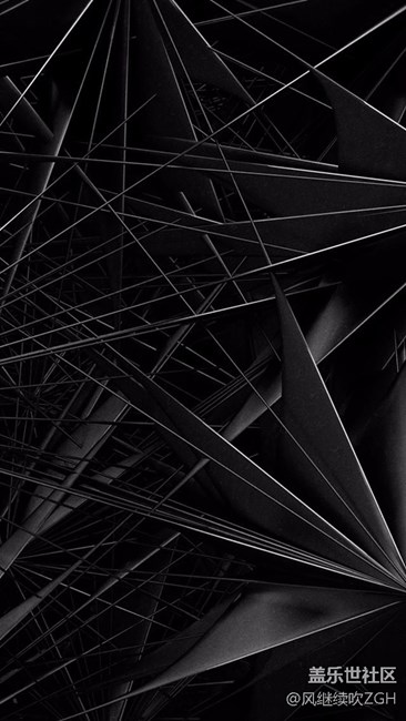 高大尚 模块化 格调黑 壁纸锁屏