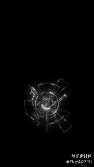 高大尚 模块化 格调黑 壁纸锁屏