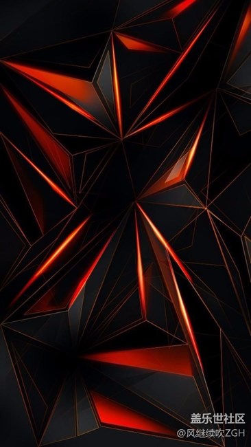 黑色锁屏个性壁纸，一体感爆棚