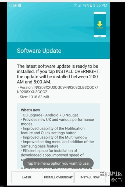 N9208XXU3CQC2  国行什么什么能来？