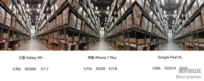 真の登顶！三星S8+|苹果7 Plus|Google Pixel XL拍照对比评测