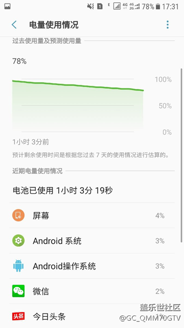 s7重置后的耗电情况，大家帮忙看看正常吗
