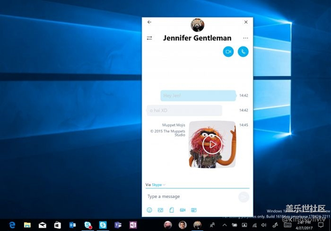 Windows 10 Redstone 3 build 16184 发布：带来全新人脉应用