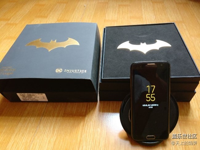 #我是极客#我的三星Galaxy S7edge蝙蝠侠版 #我是极客#我的三星Galaxy S7edge蝙蝠侠版