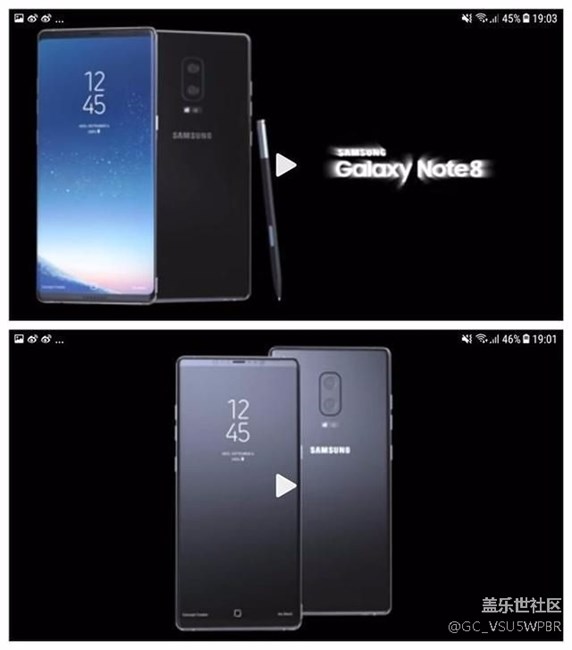三星Note8宣传视频泄漏:双摄+正面指纹+全面屏更曲更方! 三星Note8宣传视频泄漏:双摄+正面指纹+全面屏更曲更方!
