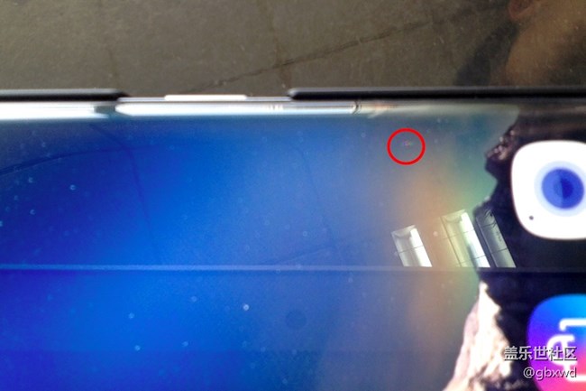 S7E内屏莫名出现坏点，售后说是外力因素不给保修
