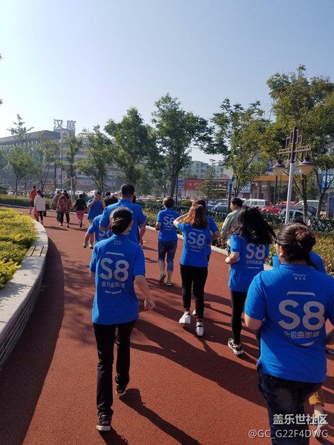 开封三星销售团队RUN For Dream精彩瞬间，S8大卖！