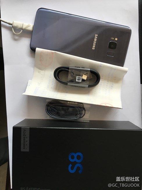 s8烟晶灰到手了，漂亮