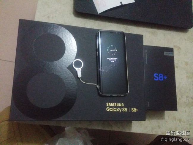 三星S8+皇帝版礼品开箱