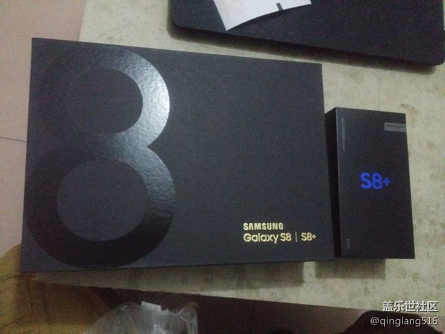 三星S8+皇帝版礼品开箱