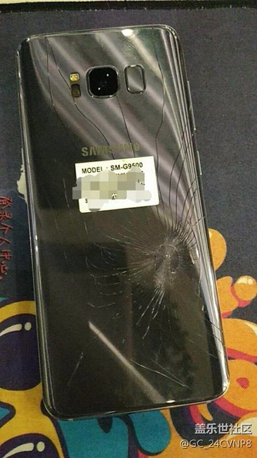 后盖碎了 港行不能修 - 盖乐世社区 - 三星手机官